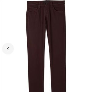 J Brand Jeans Burgundy